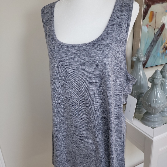 NWT Halston Studio Racerback Tank Size XL Sleeveless - Picture 8 of 16